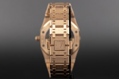 Audemars Piguet<br>15202OR Royal Oak Jumbo Blue Dial