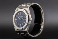 Audemars Piguet<br>15202ST Royal Oak Jumbo Blue Dial