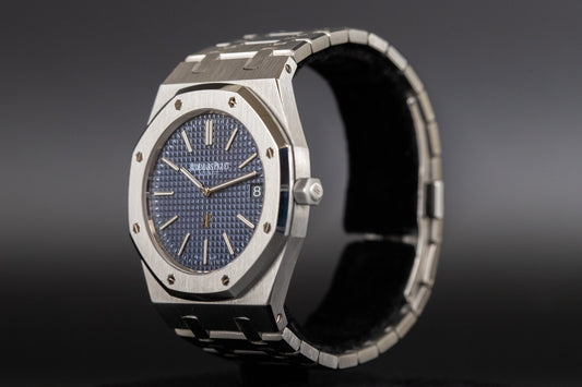 Audemars Piguet 15202ST Royal Oak Jumbo Blue Dial