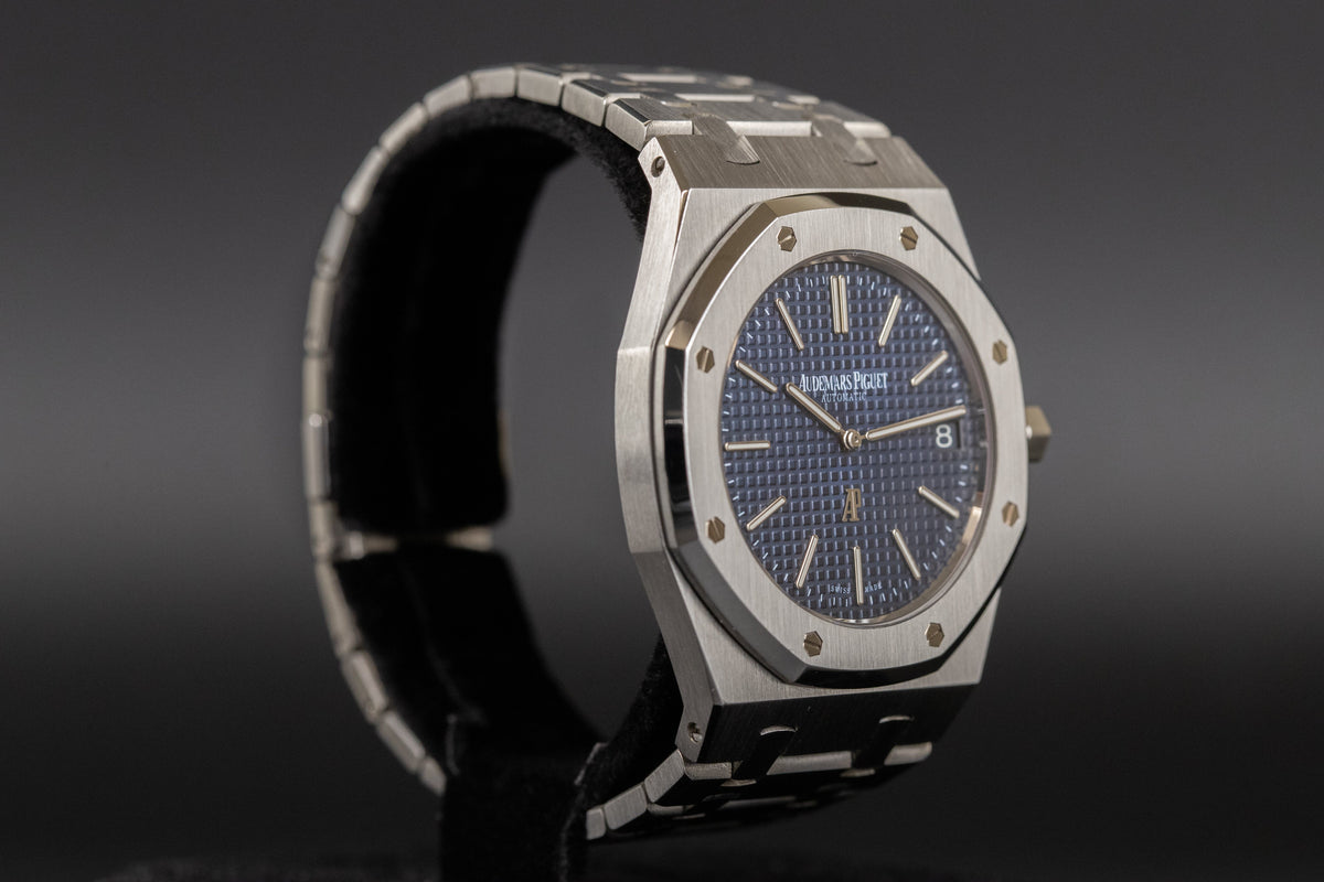 Audemars Piguet<br>15202ST Royal Oak Jumbo Blue Dial