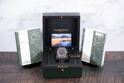 Audemars Piguet 15202ST Royal Oak Jumbo Blue Dial