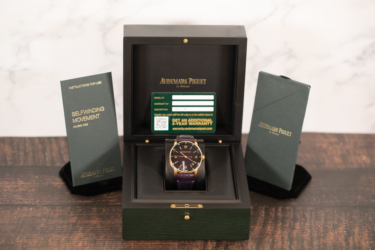 Audemars Piguet<br>15210OR Code 11.59 Purple Dial