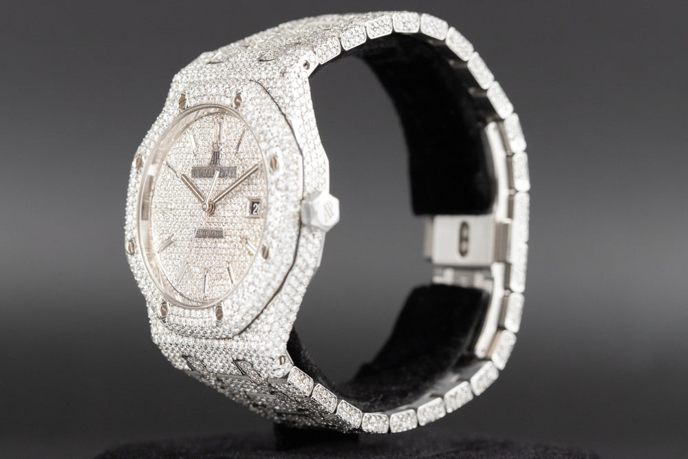 Audemars Piguet<br>15400ST Royal Oak Custom Diamond