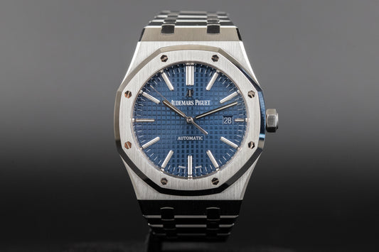 Audemars Piguet<br>15400ST Royal Oak Blue Dial