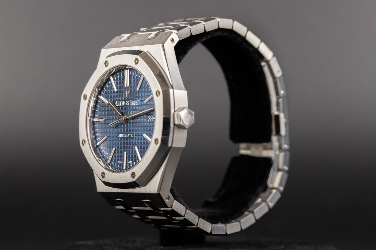 Audemars Piguet<br>15400ST Royal Oak Blue Dial