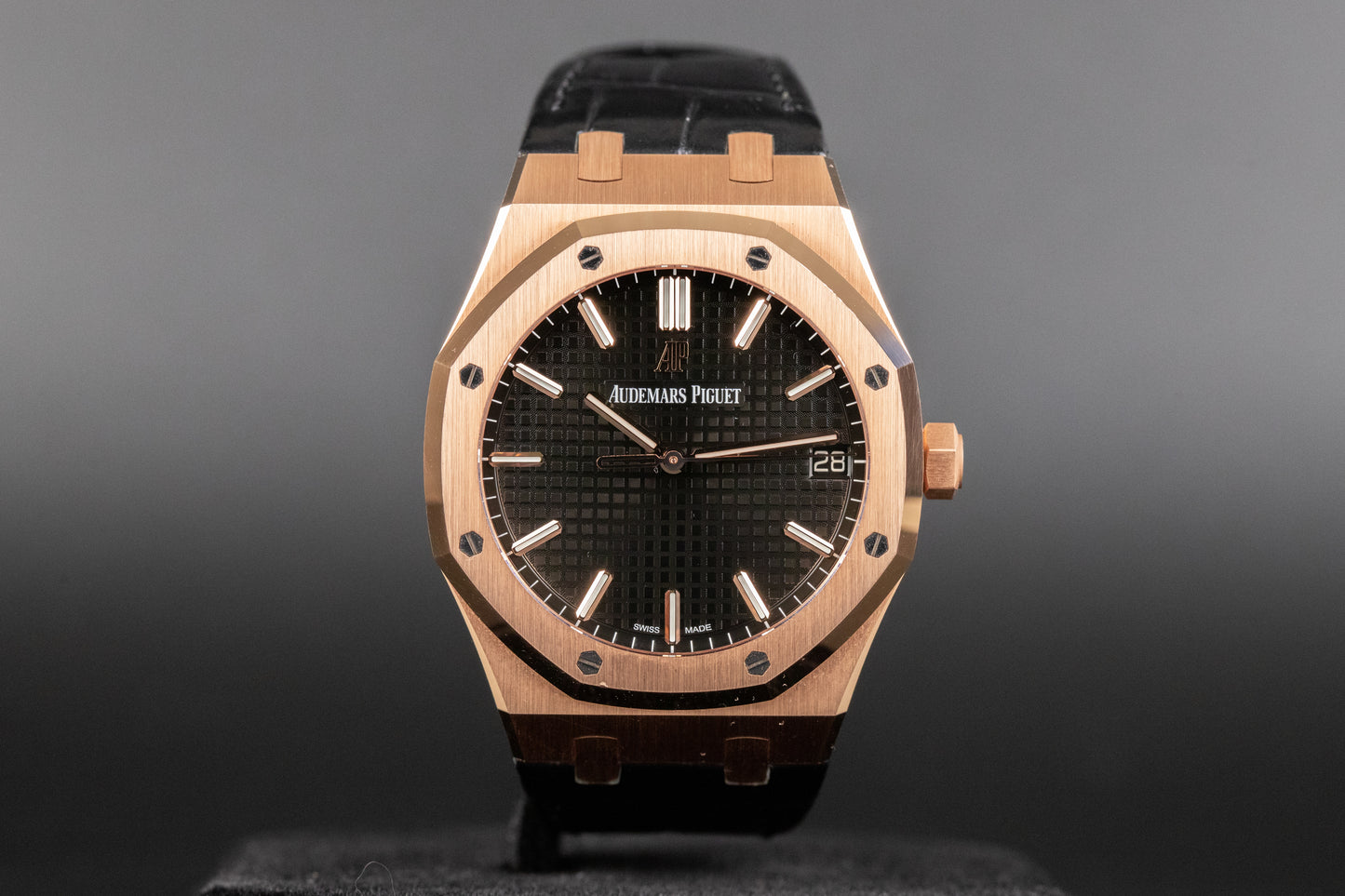 Audemars Piguet<br>15500OR Royal Oak Black Dial
