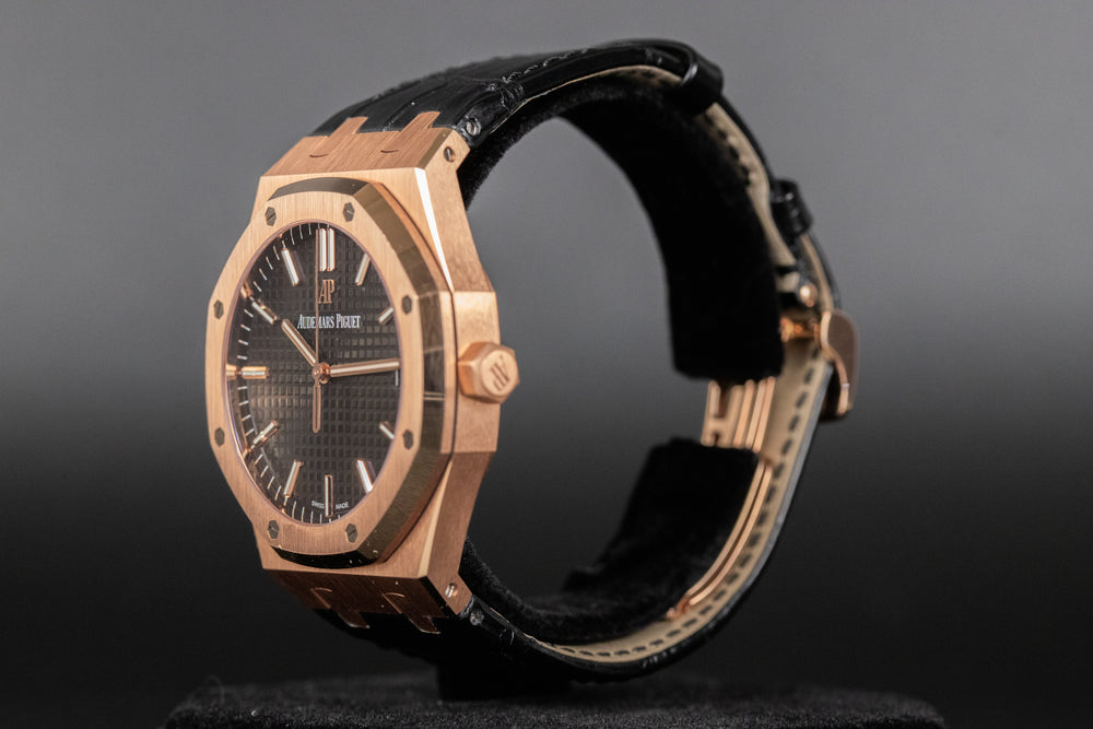 Audemars Piguet<br>15500OR Royal Oak Black Dial