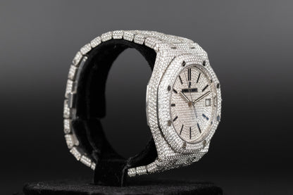 Audemars Piguet 15500ST Royal Oak Custom Diamond