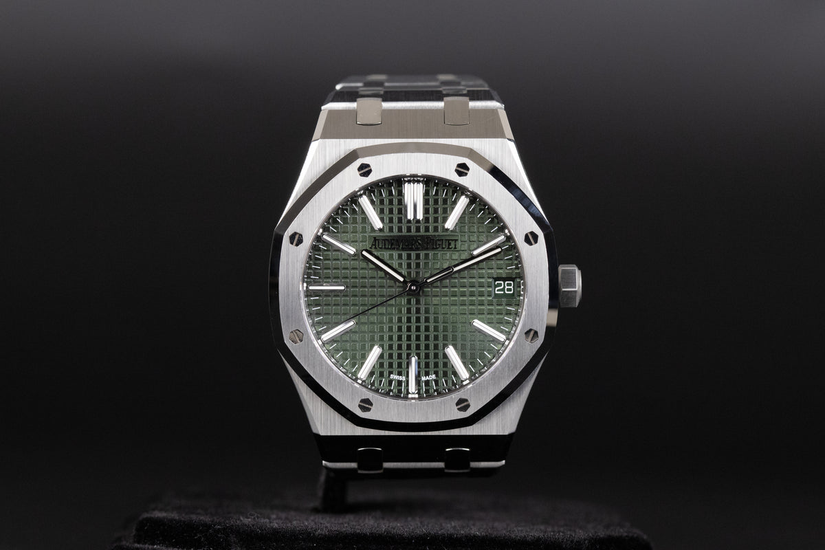 Audemars Piguet<br>15510ST Royal Oak Green Dial