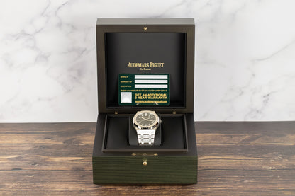 Audemars Piguet 15510ST Royal Oak Green Dial