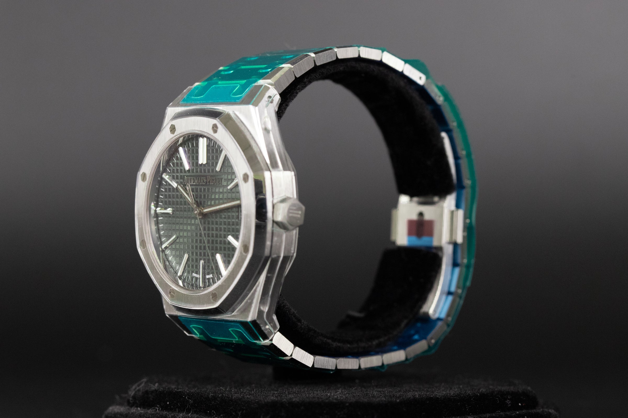 Audemars Piguet15510ST Royal Oak Green Dial 50th Anniversary Newport audemars-piguet15510st-royal-oak-green-dial-50th-anniversary-newport