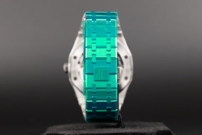 Audemars Piguet 15510ST Royal Oak Green Dial 50th Anniversary