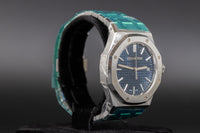 Audemars Piguet<br>15550ST Royal Oak Blue Dial 50th Anniversary