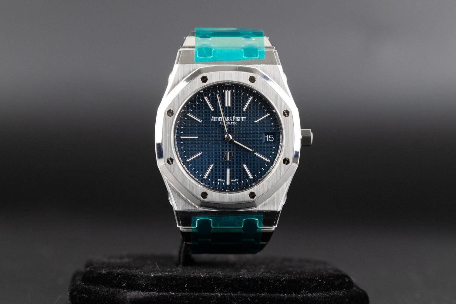 Audemars Piguet 16202ST Royal Oak Jumbo Blue Dial