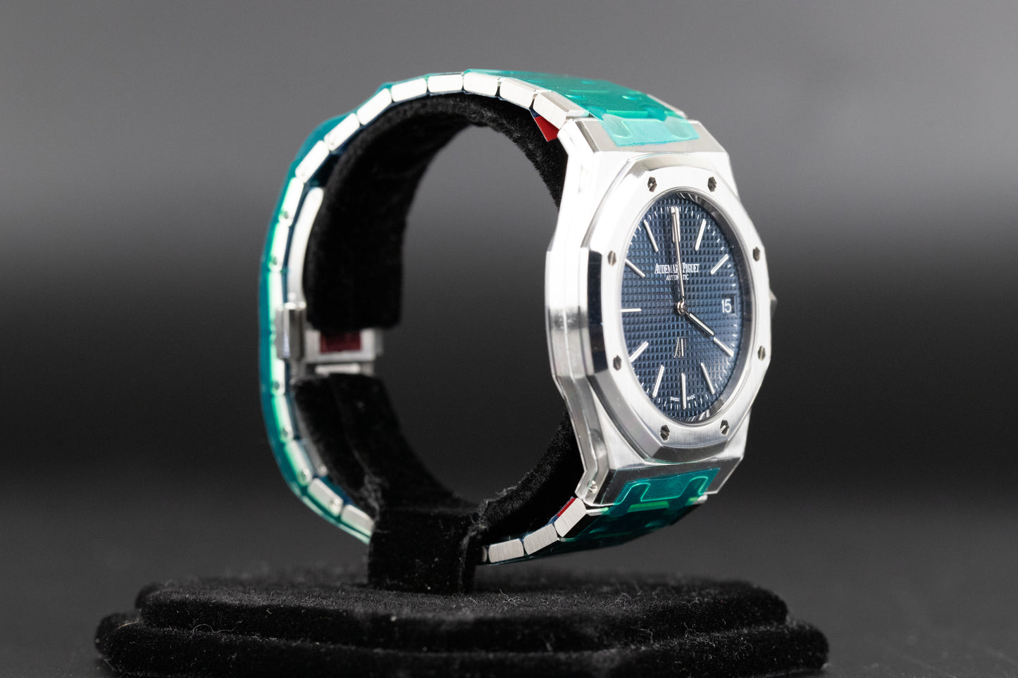 Audemars Piguet 16202ST Royal Oak Jumbo Blue Dial