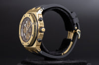 Audemars Piguet<br>26007BA Royal Oak Offshore 42mm Arnold Schwarzenegger Yellow Gold Brown Dial