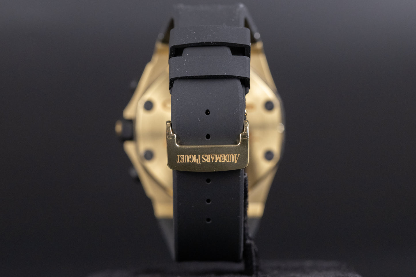 Audemars Piguet 26007BA Royal Oak Offshore 42mm Arnold Schwarzenegger Yellow Gold Brown Dial