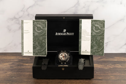 Audemars Piguet 26202AU Royal Oak Offshore Limited Edition Jarno Trulli 42mm Forged Carbon