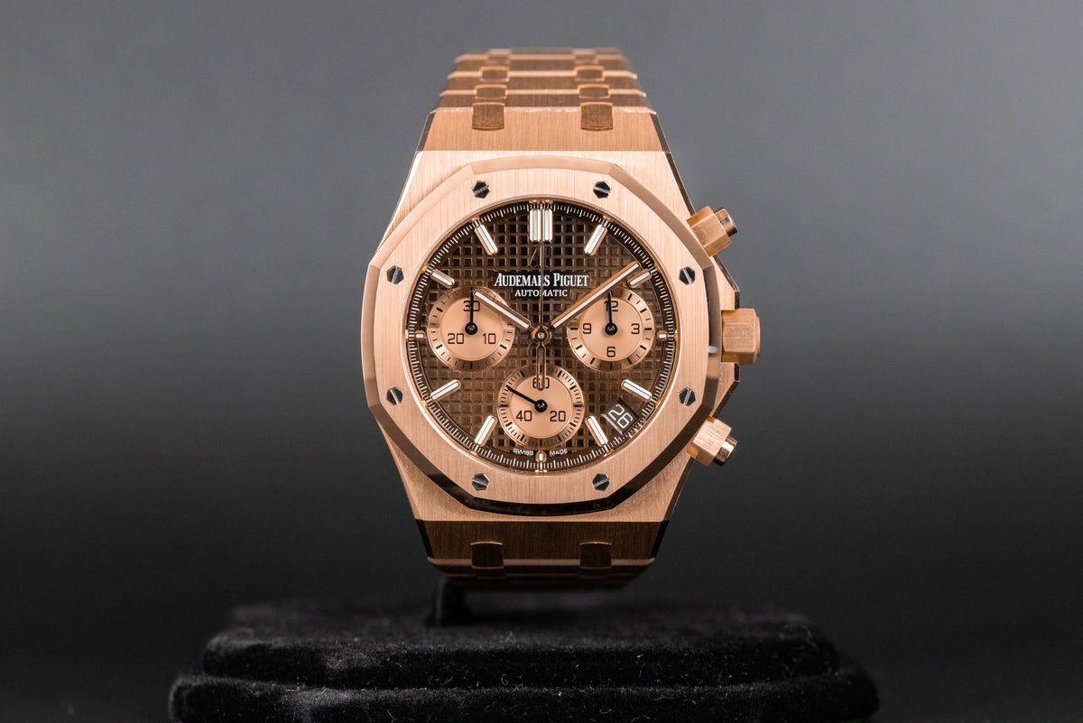 Audemars Piguet<br>26239OR Royal Oak Chronograph Flyback Chocolate Dial
