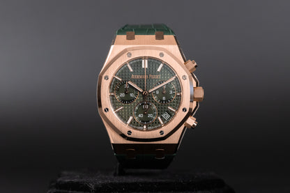 Audemars Piguet 26240OR Royal Oak Chronograph Flyback Green Dial