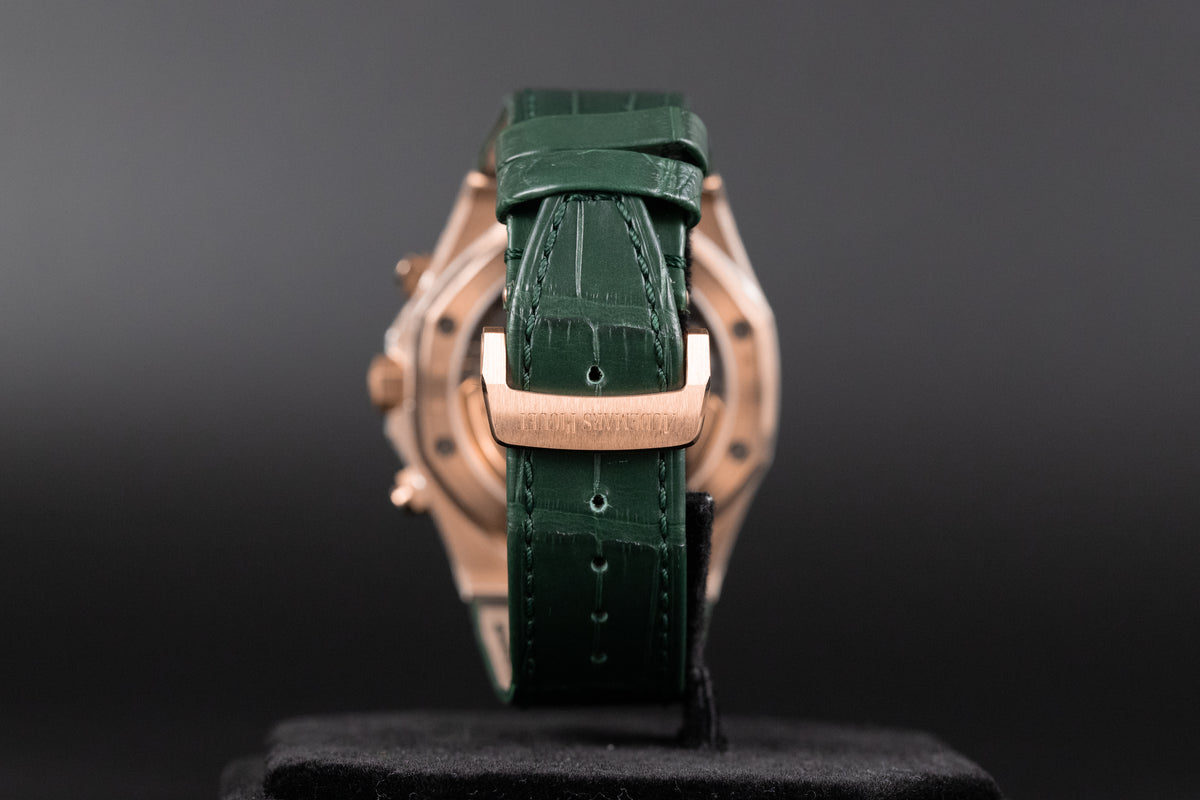 Audemars Piguet<br>26240OR Royal Oak Chronograph Flyback Green Dial