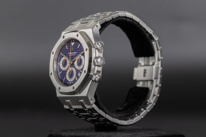 Audemars Piguet 26300ST Royal Oak Chronograph Blue Dial