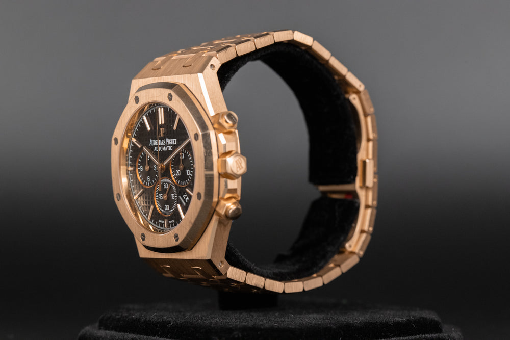 Audemars Piguet<br>26320OR Royal Oak Chronograph Black Dial