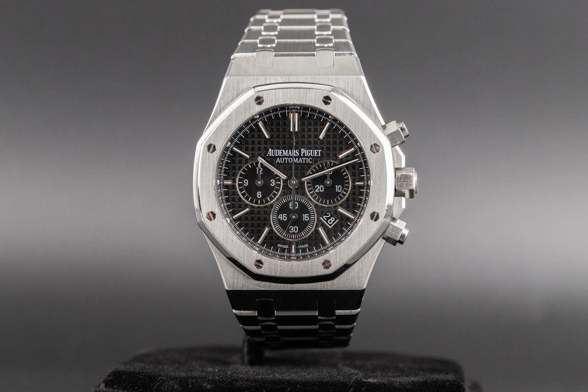 Audemars Piguet<br>26320ST Royal Oak Chronograph Black Dial