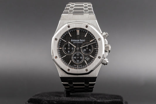 Audemars Piguet<br>26320ST Royal Oak Chronograph Black Dial