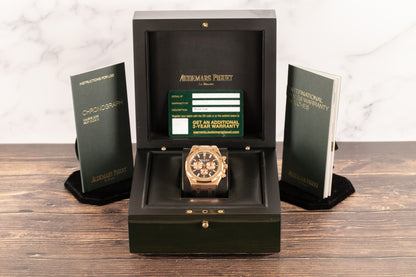 Audemars Piguet 26331OR Royal Oak Chronograph Chocolate Dial