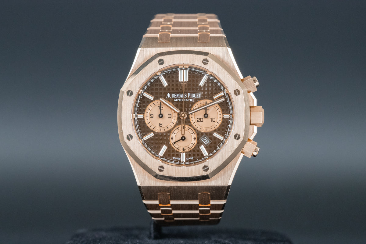 Audemars Piguet<br>26331OR Royal Oak Chronograph Chocolate Dial