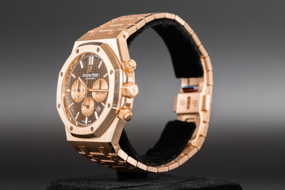 Audemars Piguet<br>26331OR Royal Oak Chronograph Chocolate Dial