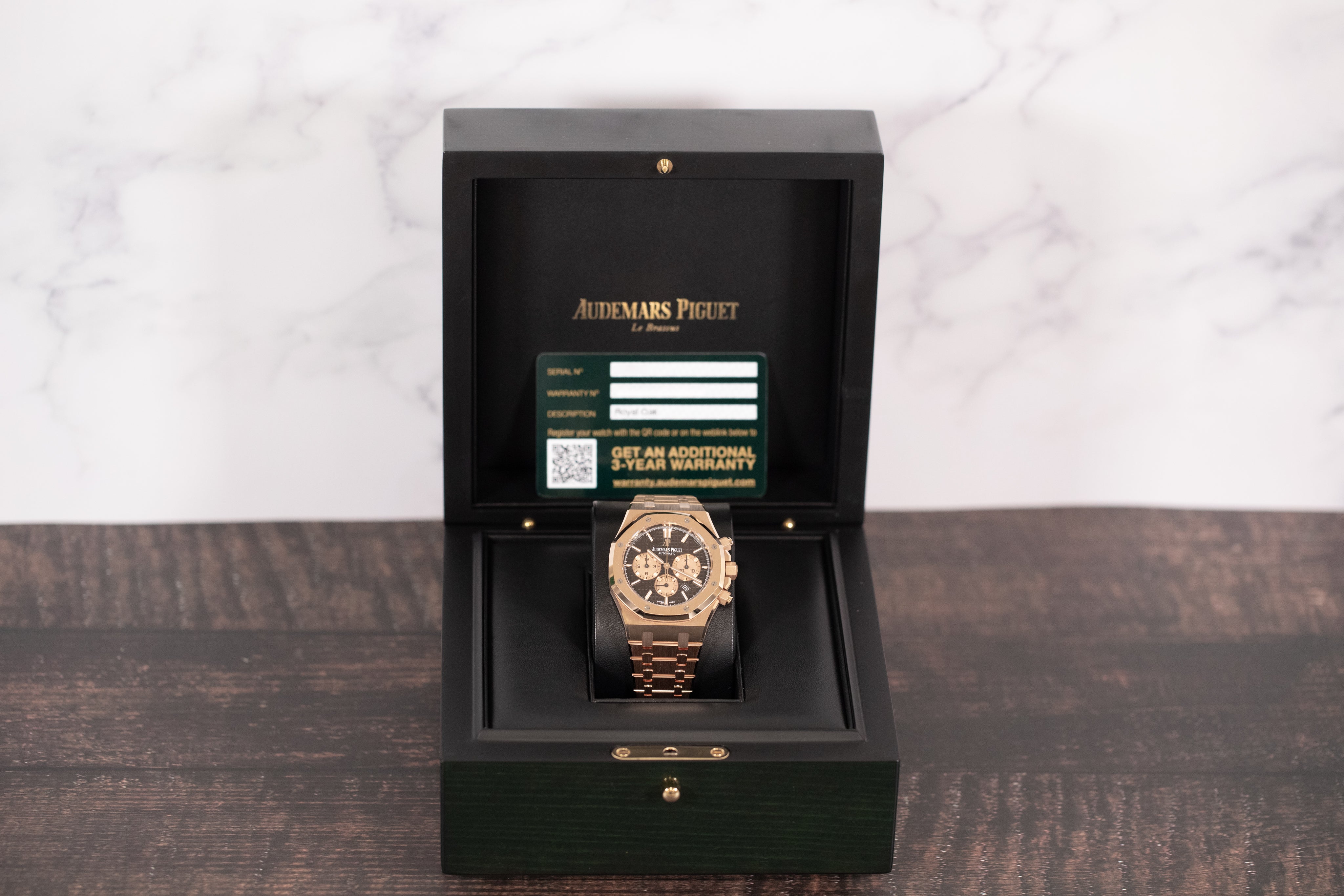 Audemars Piguet26331OR Royal Oak Chronograph Chocolate Dial