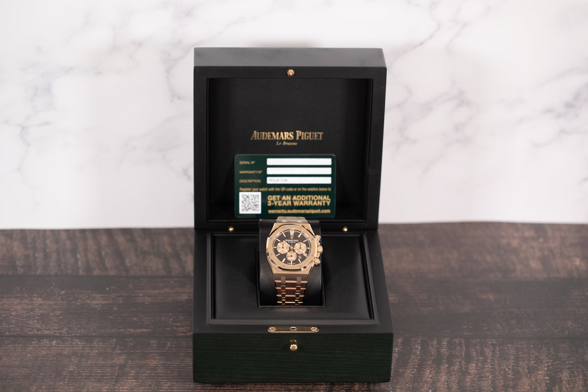 Audemars Piguet<br>26331OR Royal Oak Chronograph Chocolate Dial