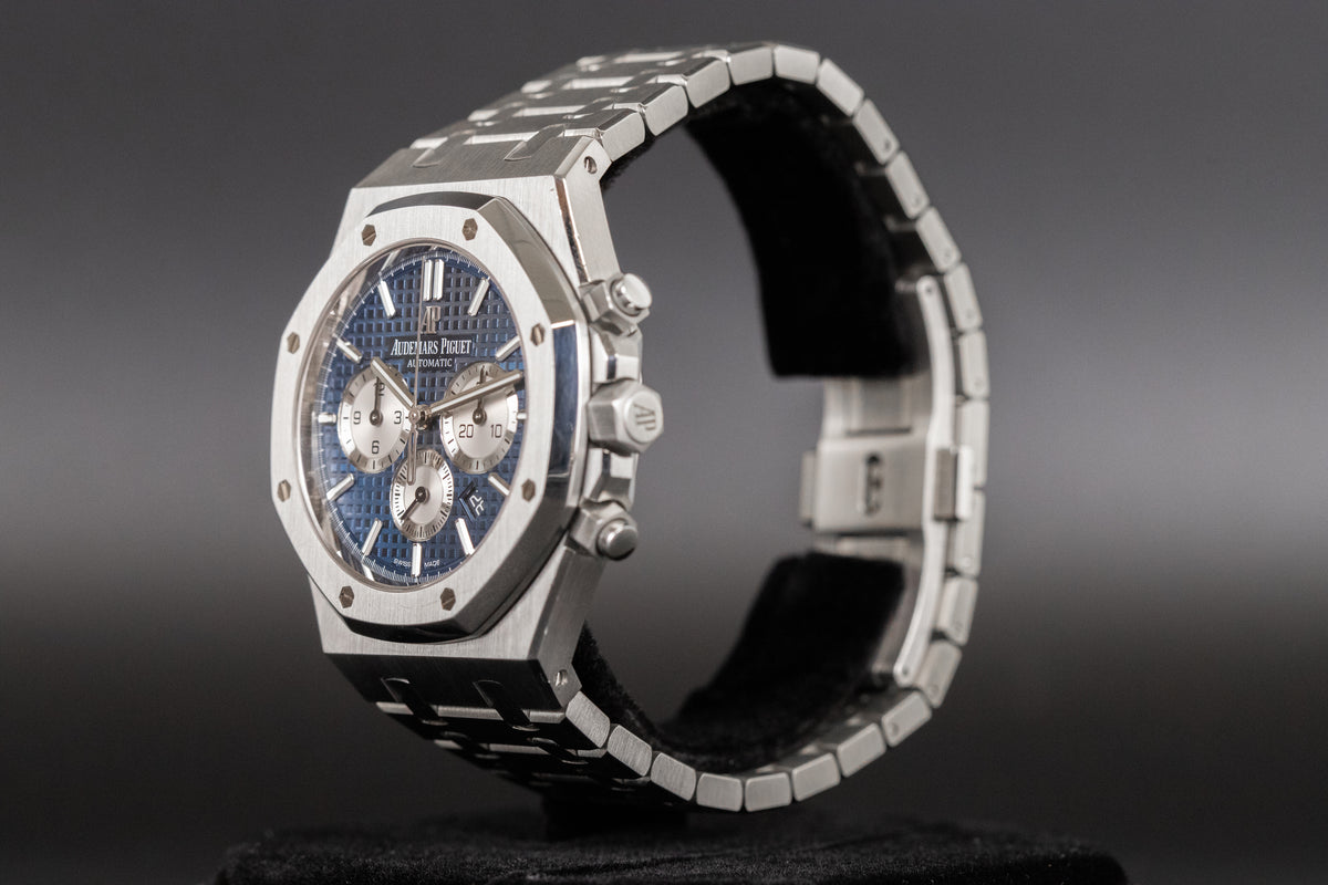 Audemars Piguet<br>26331ST Royal Oak Chronograph Blue Dial