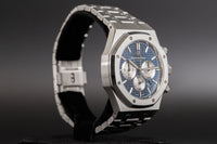 Audemars Piguet<br>26331ST Royal Oak Chronograph Blue Dial