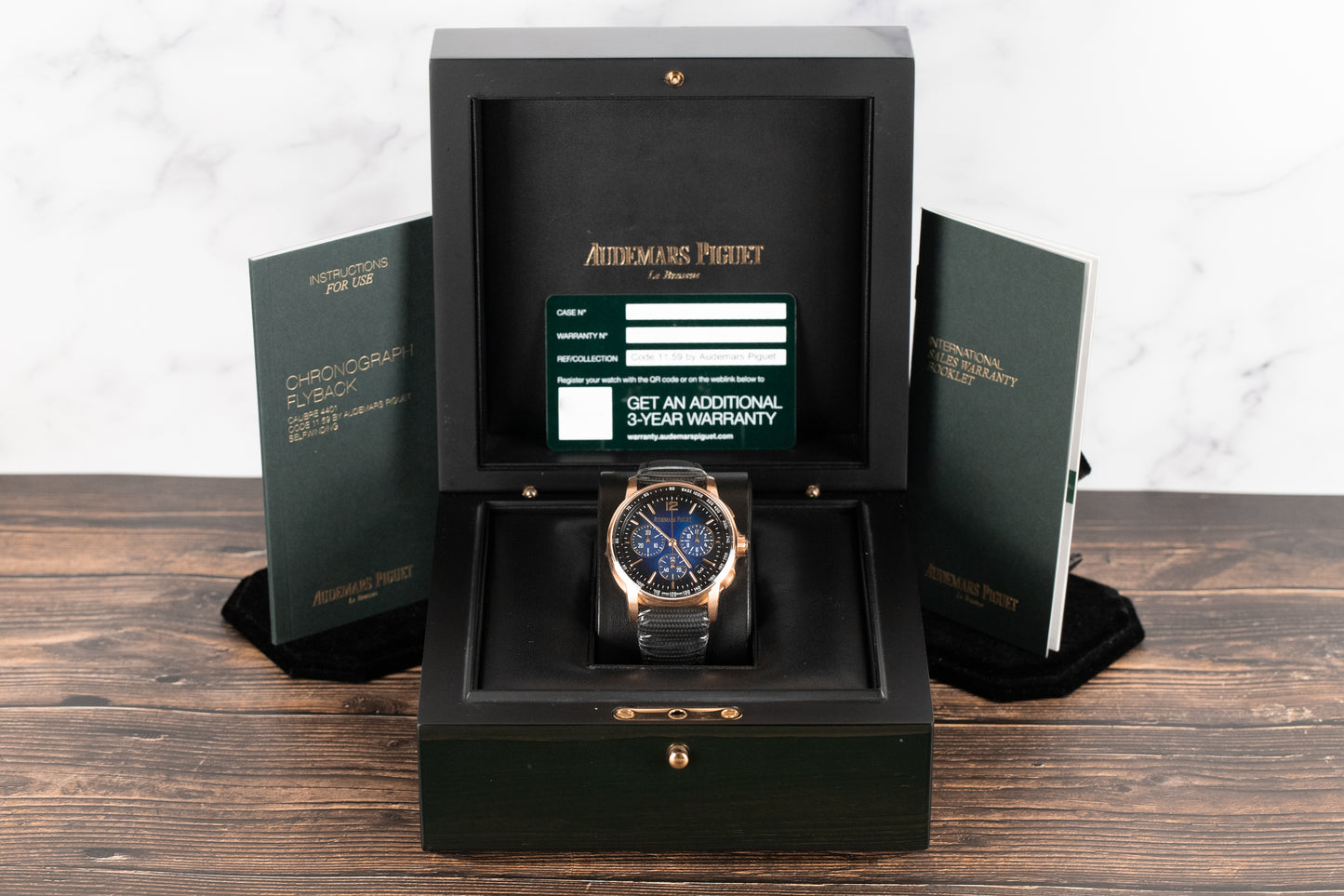 Audemars Piguet 26393OR Code 11.59 Blue Dial