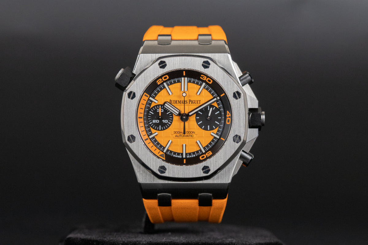 Audemars Piguet<br>26703ST Royal Oak Offshore Chronograph Diver Orange Dial