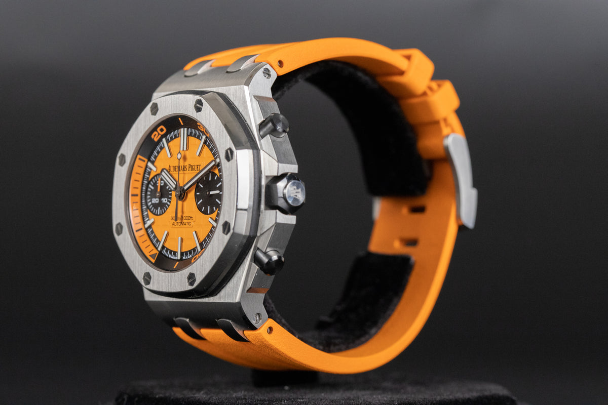 Audemars Piguet<br>26703ST Royal Oak Offshore Chronograph Diver Orange Dial