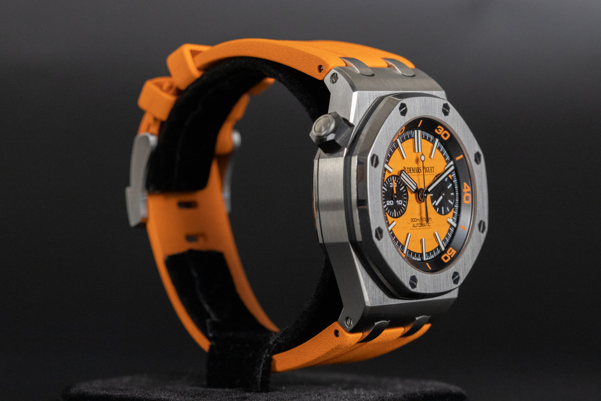 Audemars Piguet<br>26703ST Royal Oak Offshore Chronograph Diver Orange Dial