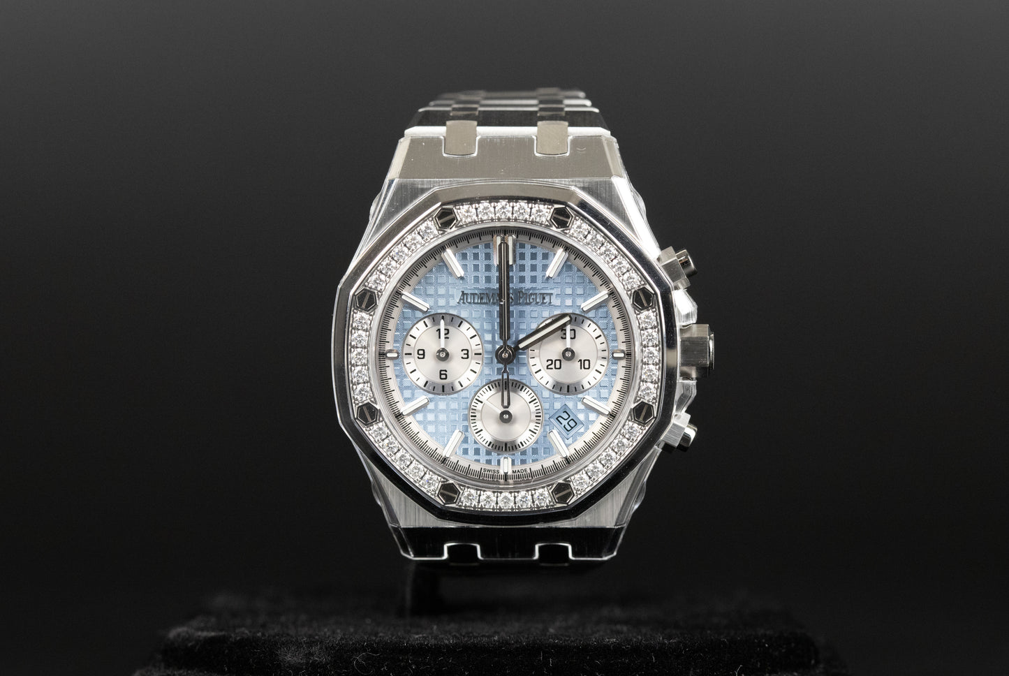 Audemars Piguet 26715ST Royal Oak Chronograph 38mm Ice Blue Dial