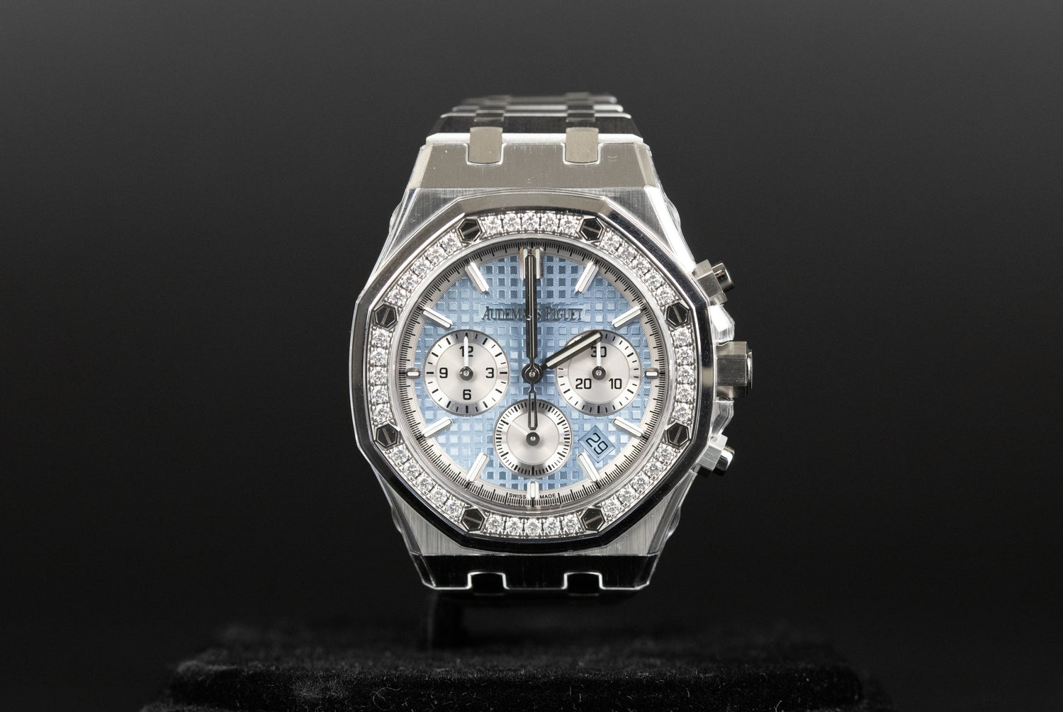 Audemars Piguet 26715ST Royal Oak Chronograph 38mm Ice Blue Dial