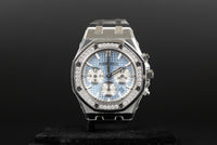 Audemars Piguet<br>26715ST Royal Oak Chronograph 38mm Ice Blue Dial