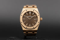 Audemars Piguet<br>67650OR Lady Royal Oak Chocolate Dial