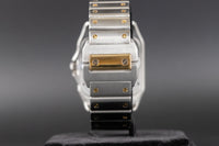 Cartier<br>W200728G Santos 100 XL 18k/Stainless Steel White Dial