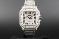 Cartier<br>WSSA0018 Santos De Cartier Custom Diamond