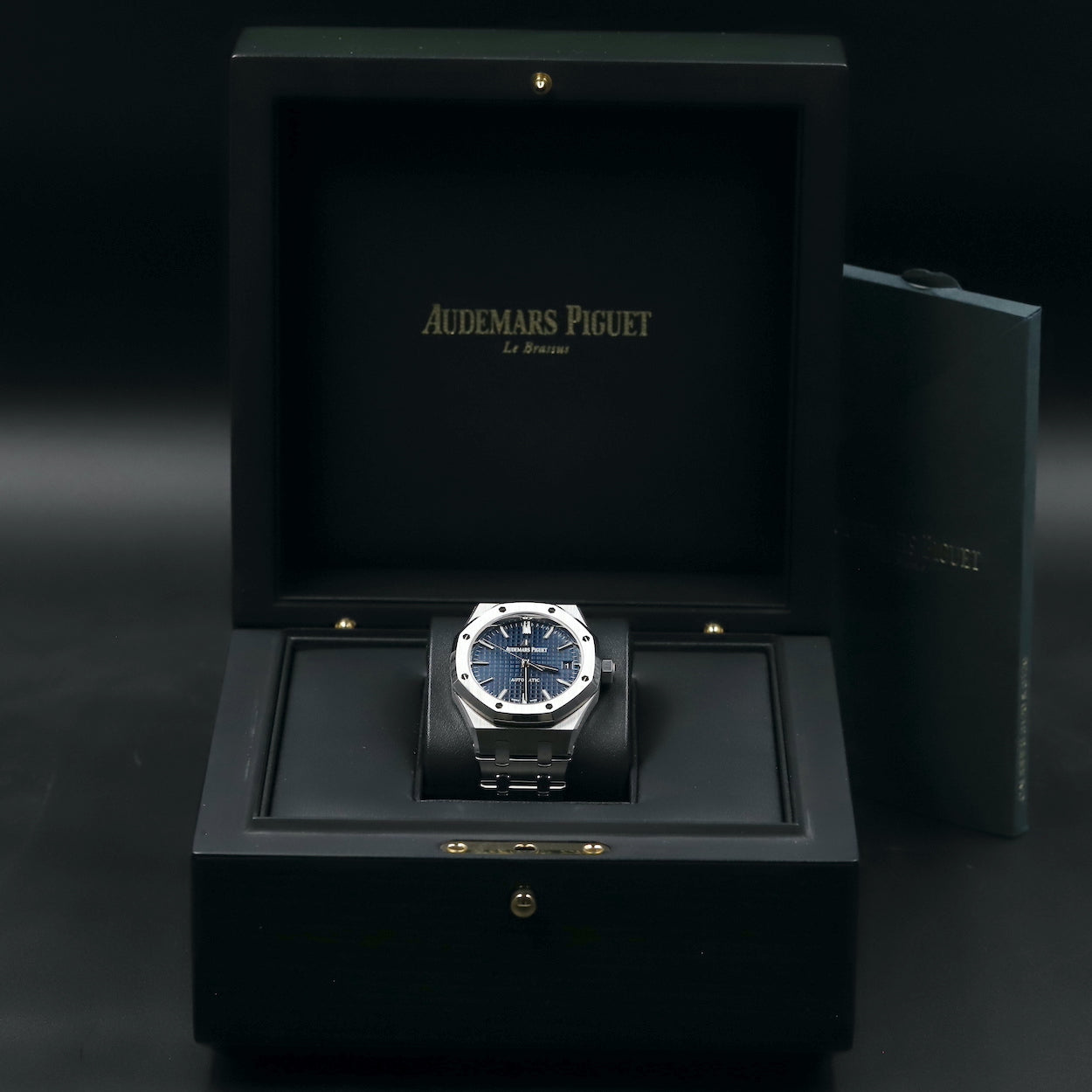 Audemars Piguet<br>15450ST Royal Oak Blue Dial