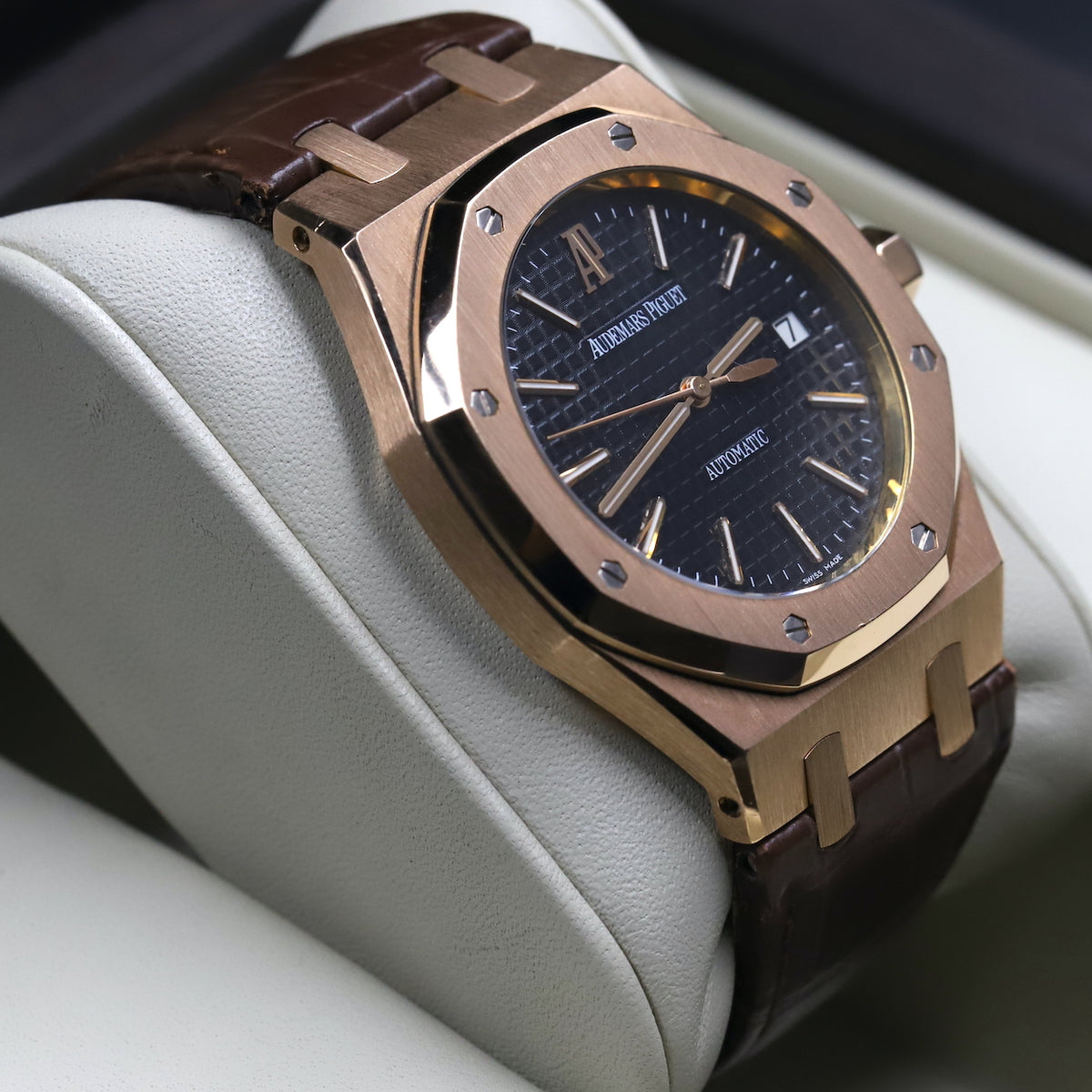 Audemars Piguet<br>15300OR Royal Oak Black Dial