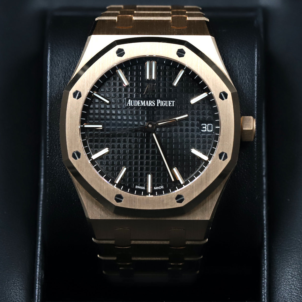 Audemars Piguet<br>15500OR Royal Oak Black Dial