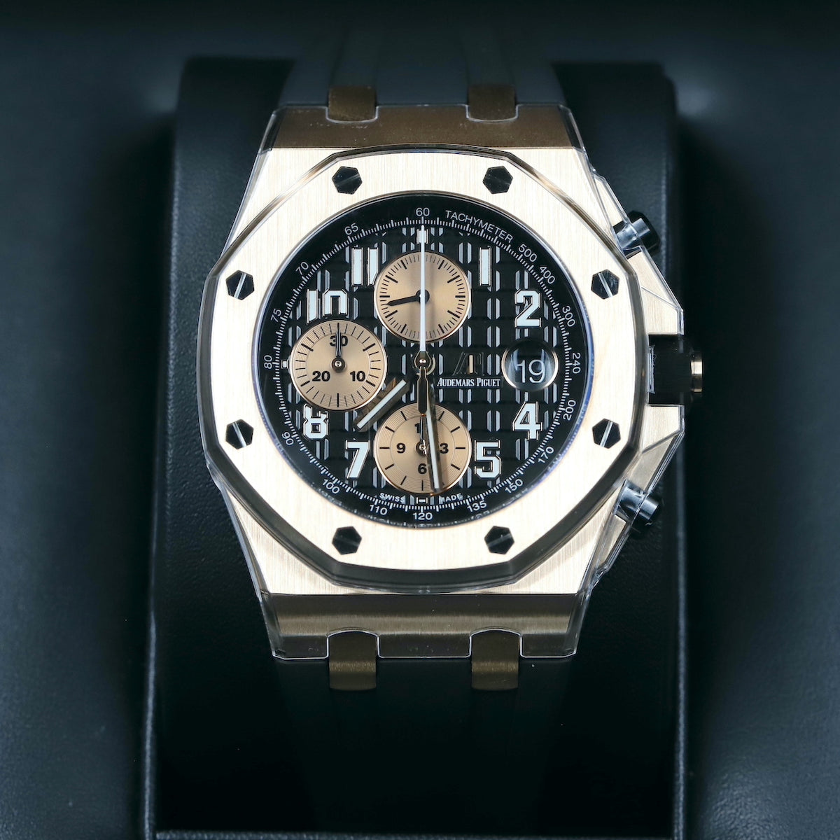 Audemars Piguet<br>26470OR Royal Oak Offshore 'Brick' Black Dial